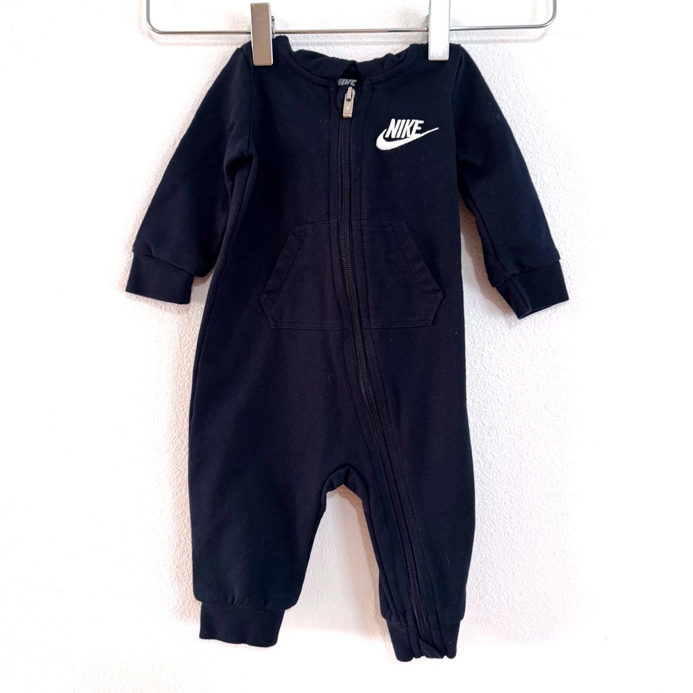 Nike Infant Club Fleece Full-Zip Hooded Onepiece